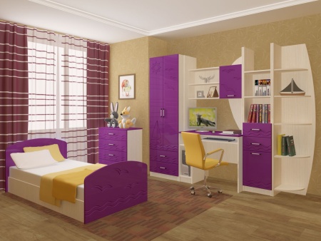 Детский Гарнитур Юниор-2 МДФ/Разные Цвета